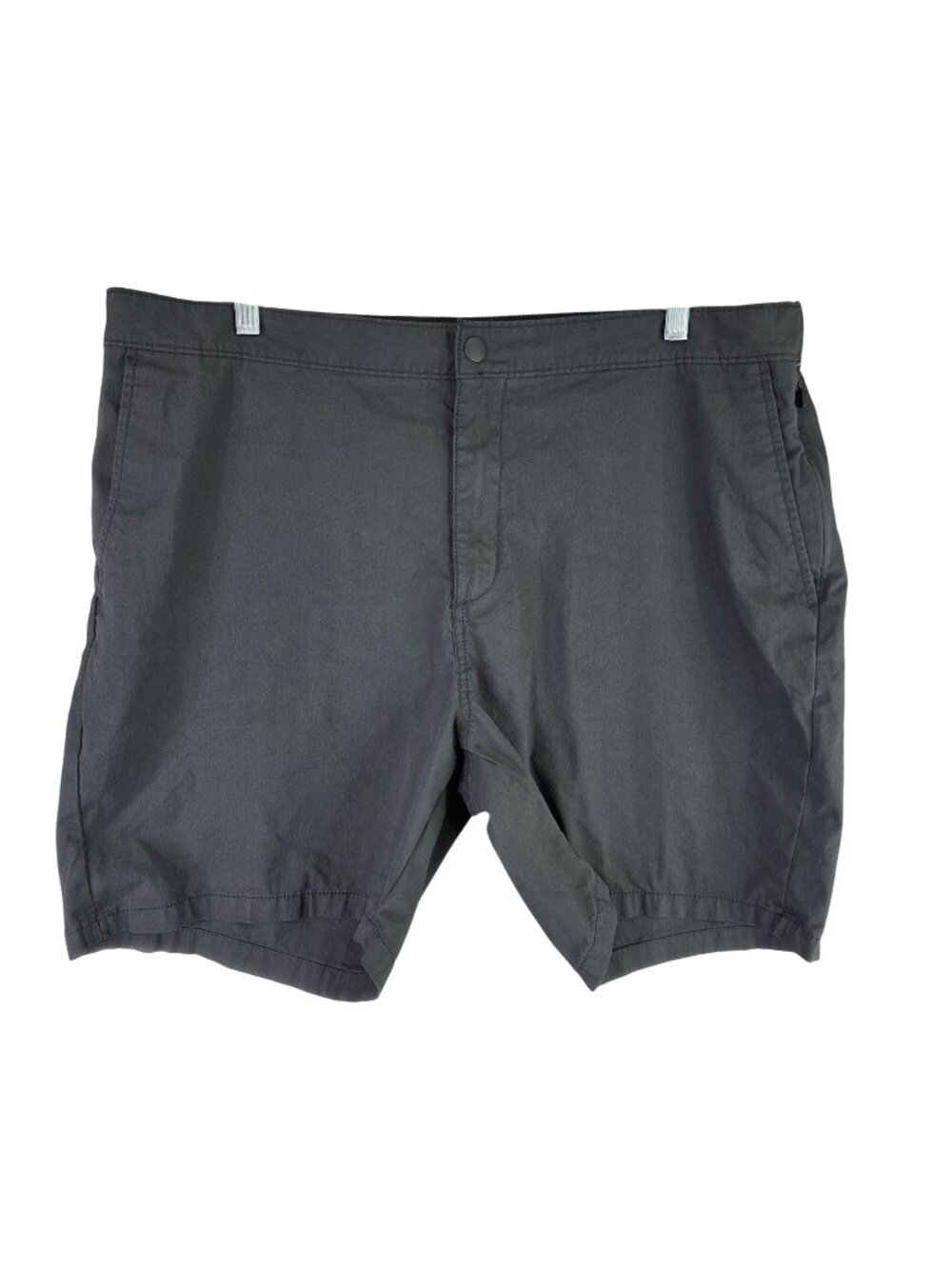 Mens Old Navy Slim Built In Flex Black Shorts 8" Inseam Cotton Blend Stretch XL